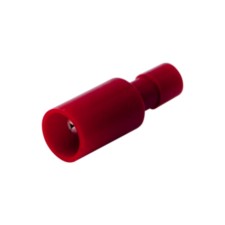 Clotted plug-in-insulated plug 4 mm 0.5-1.5 mm² (RShPi-P 1.5-4/RSHIPP 1.25-4) red