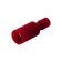 Clotted plug-in-insulated plug 4 mm 0.5-1.5 mm² (RShPi-P 1.5-4/RSHIPP 1.25-4) red