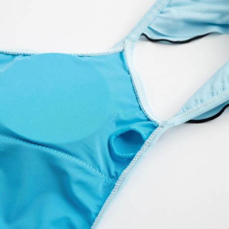 Women's swimsuit Minaku "Summer Rose", size 42, blue color-8