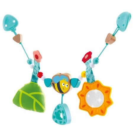 Hape strollers chain, with bumblebee