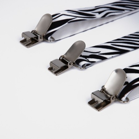 Adults adults, width 2.5 cm, white/black color-2