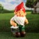 Garden figure "Dwarf Vasya with a Lantern" 43x23x21cm