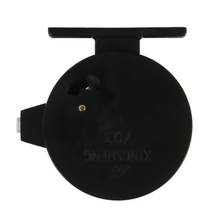Inertial coil, plastic, diameter 6.3 cm, guide fishing lines, black color, 703-4
