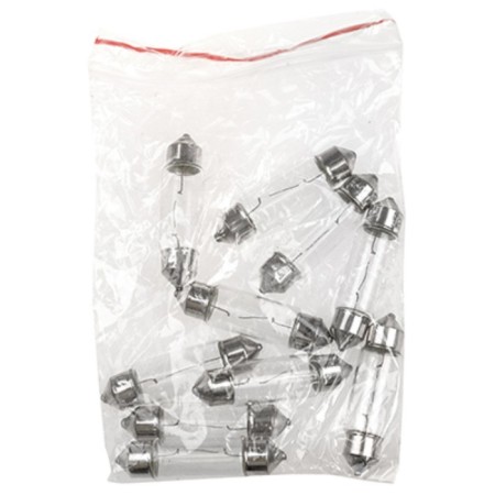 Car lamp C10W, 24V, 10W, with a base of 38 mm, SV8.5, satellite, Skyway, S09101006-1