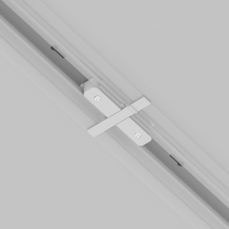 Direct Connector for the built-in track system Technical tra002C-11W, 8x6x2 cm, white color-6