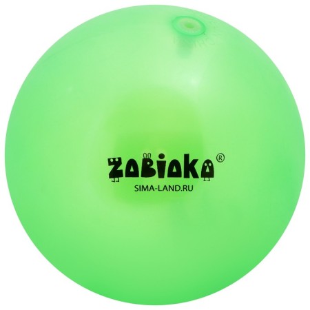 Children's ball zabiaka, d = 22 cm, 60 g, color mix-4