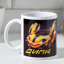 Dima sublimation mug 320 ml, with application