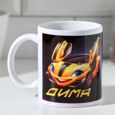 Dima sublimation mug 320 ml, with application