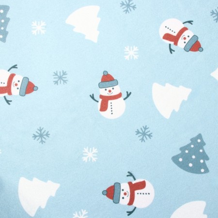 Plaid Ethel "Snowmen" 100x150cm, Fleas-1