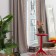 Set of curtains "Leia", size 2x145x280 cm, beige-gray color