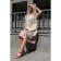 Female dress, size 50, beige color
