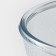 Glass shape for baking “pot with a lid”, d = 18 cm, h = 12.5 cm