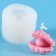 Mold Silicon "Open shell with a pearl" 4.7x4.7x3.6 cm