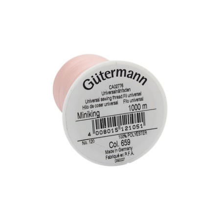 Miniking universal thread, 1000 m, 715263 (659 light-pink)-1