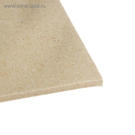 Binding cardboard 3.0 mm, 30 x 30 cm, 10 sheets, 1900 g/m2, gray-2