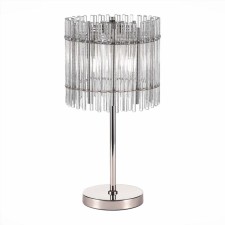 ST LUCE bedside lamp. SL1656.104.03. Epica. 3x40 W, E14, 24.5x24.5x49 cm, Nickel color