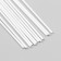 Wire for creativity "Blumentag" 1.6 mm, 12 pcs, 40 cm, in a plastic braid, white