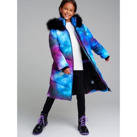Coat for a girl, height 146 cm