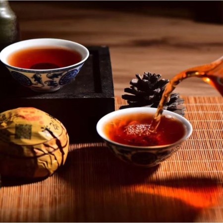 Chinese sustained black tea "Shu puer. Fenghuang", 100 g, 2020 g, Yunnan-2