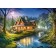 Puzzle "Forest Cottage", 1000 elements