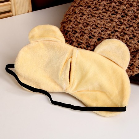 The headrest "Bear" with a mask for sleeping-8