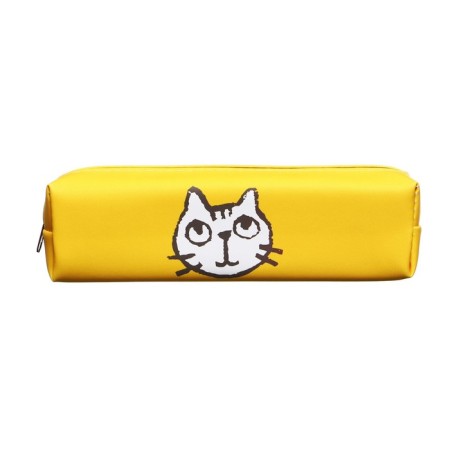 School "cat" on lightning, yellow-1