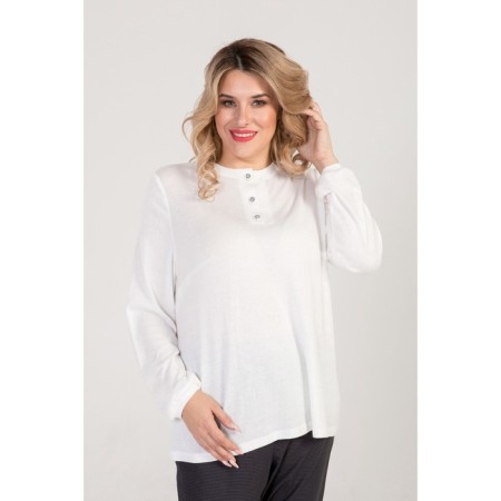 Female jumper, size 52, white color-2