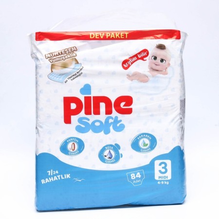 Disasters Pine Soft 3 MIDI (4 - 9 KG), 84 pcs