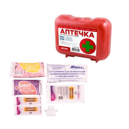 SkyWay car first aid kit on the road