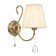 Bra "Dorothea" 1x40W E14 bronze 20x15x30 cm.