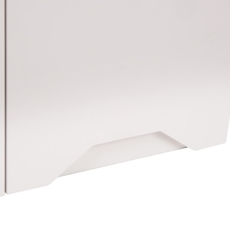 Cabinet hinged 600 Helga, 600x300x720, white/Gray Soft MDF-3