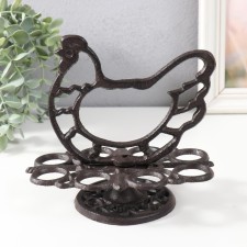 Souvenir stand for eggs of cast iron 
