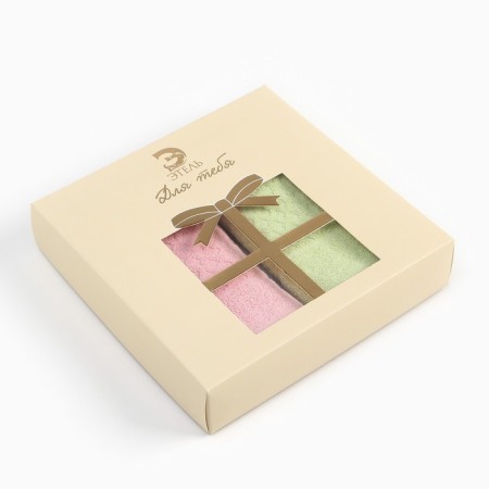 Set of towels Ethel "Coys" (2pc x 30x60 cm) 100% cotton, 450 g/m2-6