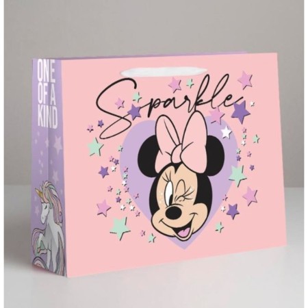 Package gift craft "Dream" 40x31x11.5 cm, Minnie Mouse