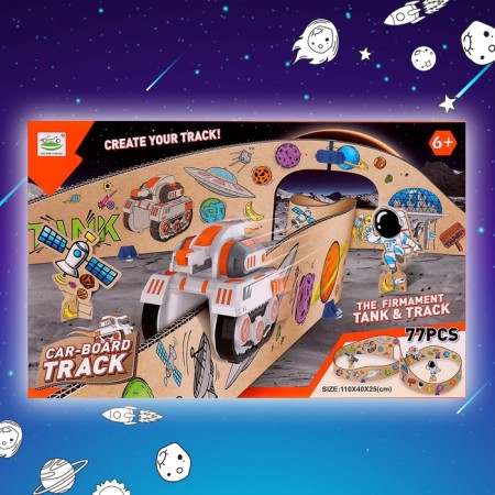The Paratky Automobile Track, several assembly options, works from batteries-9