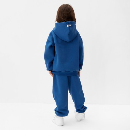 Kid for children (sweatshirt, trousers) KAFTAN BASIC Line R.36 (134-140), blue-3