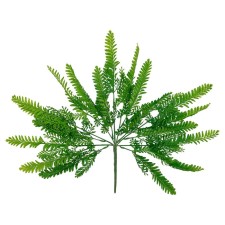 Fern artificial, height 46 cm, green color
