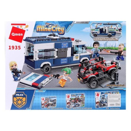 Designer Patrol "Police pursuit", 4 minifigurs and 608 details-1