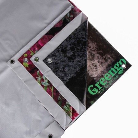 Photo Banner, 300 × 160 cm, with photo printing, eyelets step 1 m, “terrace”, Greengo-2