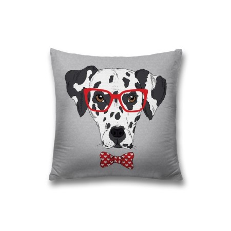 Decorative pillowcase "Stylish Dalmatian", on a zipper, size 45x45 cm