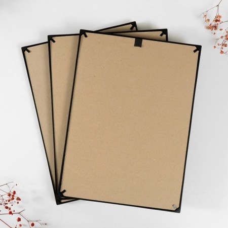 Set of photo frames plastic L-5 21x30 cm (3 pcs.), Black-2