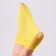 Kapron for dolls and flowers, set 4 pcs., Size 1 pc. - 45 × 6 cm, lemon color