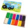 Plasticine 12 colors 180 g, blue tractor