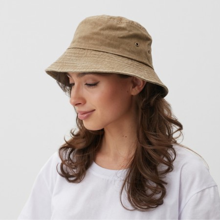 Panama plain minaku beige color, size 56-58-2