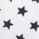 Diapers "baby I" stars, 70*120 cm, calico, cotton 100%