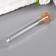 Decor for creativity Glass "A tube with a cork" 35 ml 12x2x2 cm