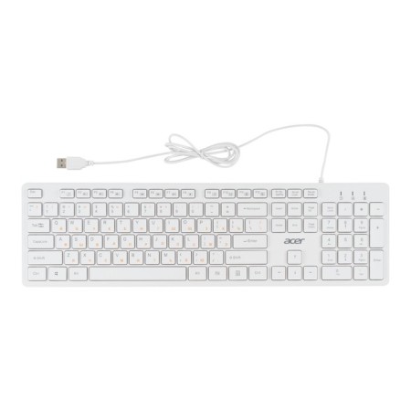Keyboard Acer OKW123 White USB (zl.kbdee.00d)-7