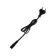 Electric blower Sakura SA-5429BK, rotor, 3 heads, dry shave, trimmer, battery, black