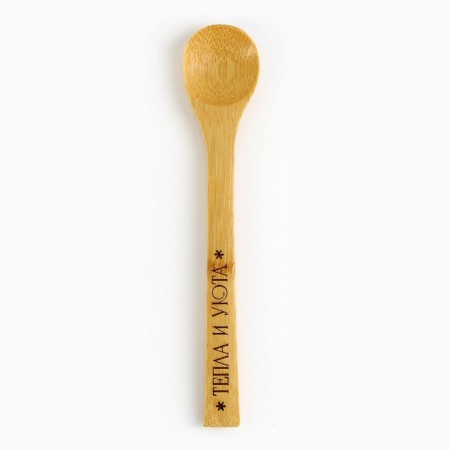 A spoon of bamboo "Magic is not far off", 3 x 16 cm-2