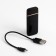 Electronic lighter "Loading Friday", spiral, 7.3 x 3 cm, from USB, black